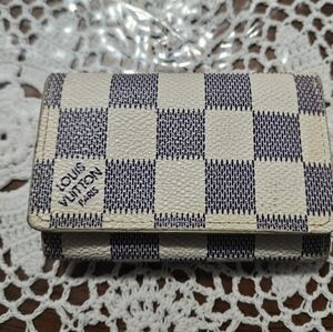 Louis Vuitton Checkered WalletK eyholder